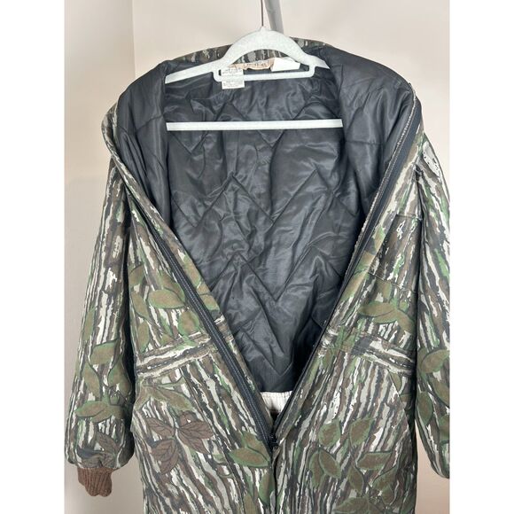 Vintage 90s Redhead Hunting Ripstop Fabric Coveralls Camo Insulated Made in USA - Picture 5 of 8